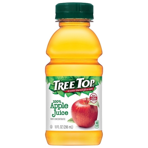 Tree Top Apple Juice, 10 Fluid Ounce, 24 Per Case